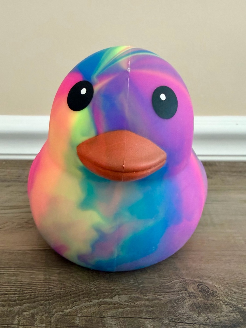Tie-Dye Sunny Days Duck Squish Toy